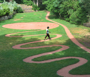 Labyrinth from the west side